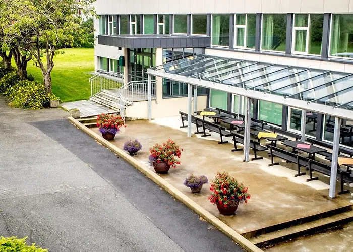 호스텔 Solborg Folkehogskole 스타방에르